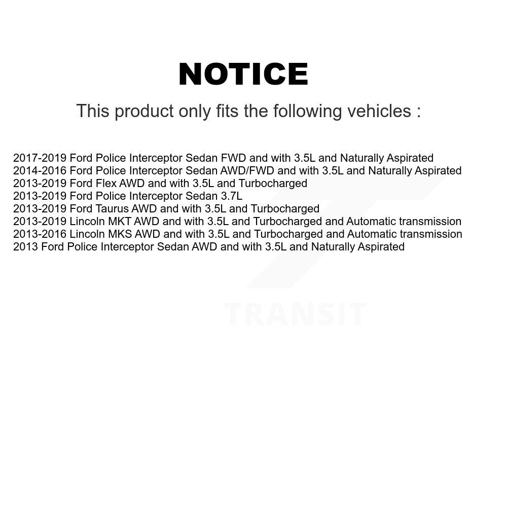CV Axle Shaft Front Right NCV-FD11227 For Ford Flex Taurus Police Interceptor