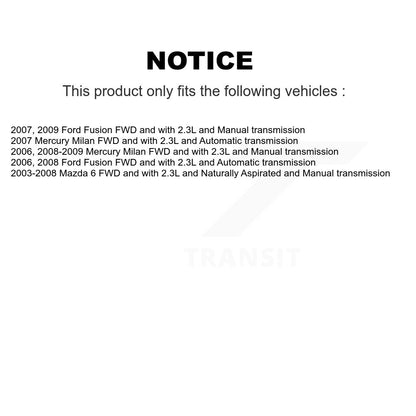 CV Axle Shaft Front Left NCV-FD47569 For Ford Fusion Mazda 6 Mercury Milan