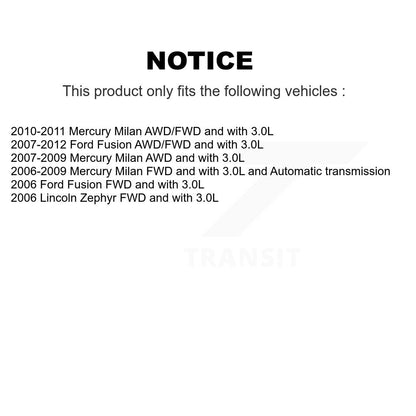 CV Axle Shaft Front Right NCV-FD47579 For Ford Fusion Lincoln Zephyr Mercury