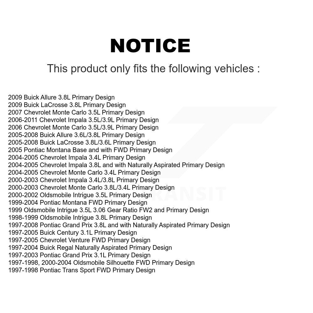 CV Axle Shaft Front Right NCV-GM10232 For Chevrolet Impala Buick Pontiac Grand