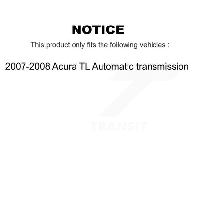 CV Axle Shaft Front Left NCV-HO21024 For 07-08 Acura TL Automatic transmission