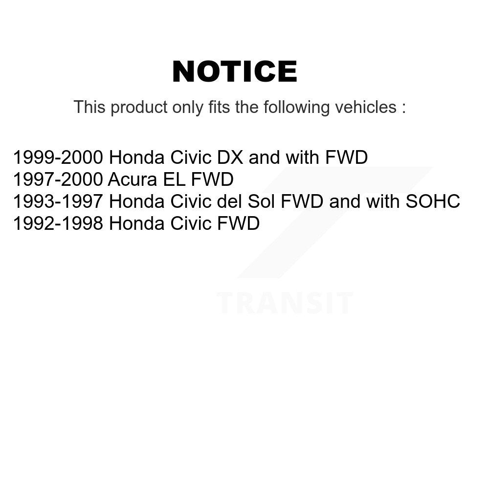 CV Axle Shaft Front Right NCV-HO36516 For Honda Civic Acura EL del Sol