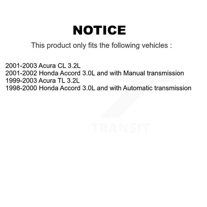 CV Axle Shaft Front Left NCV-HO36533 For Honda Accord Acura TL CL