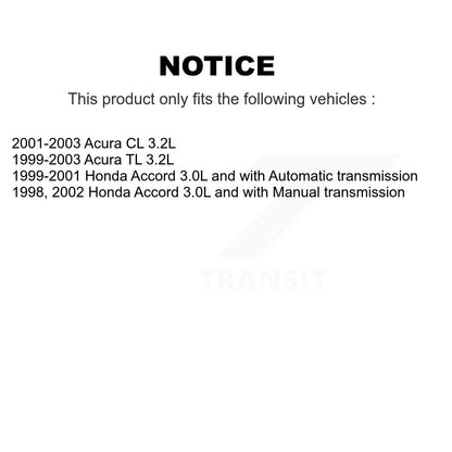 CV Axle Shaft Front Right NCV-HO36534 For Honda Accord Acura TL CL