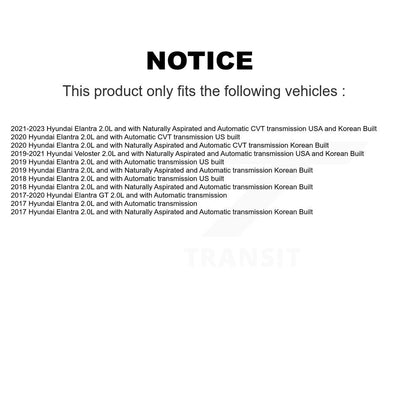 CV Axle Shaft Front Right NCV-HY37107 For Hyundai Elantra GT