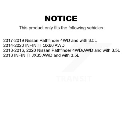 CV Axle Shaft Rear NCV-NI53122 For Nissan Pathfinder INFINITI QX60 JX35
