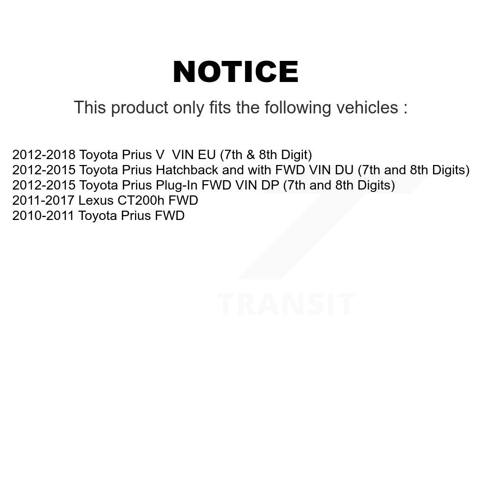 CV Axle Shaft Front Right NCV-TO69021 For Toyota Prius V Lexus CT200h Plug-In