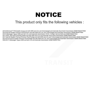 CV Axle Shaft Front Right NCV-VW72008 For Volkswagen Tiguan Audi Q3 Quattro RS3