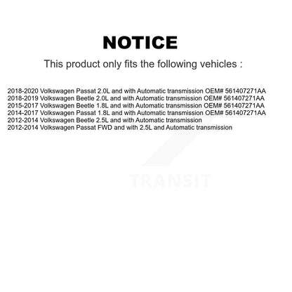 CV Axle Shaft Front Left NCV-VW72130 For Volkswagen Passat Beetle