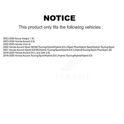 Ceramic Disc Brake Pads Front NWF-PRC2115 For Honda Civic Accord Acura Integra