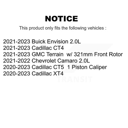 Ceramic Disc Brake Pads Front NWF-PRC2314 For GMC Terrain Cadillac Buick XT4 CT5