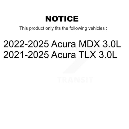 Ceramic Disc Brake Pads Front NWF-PRC2418 For 2021-2023 Acura TLX 3.0L