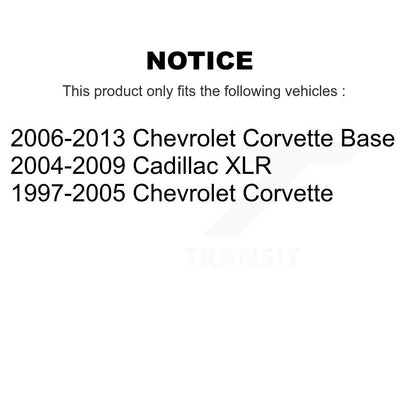 Ceramic Disc Brake Pads Rear NWF-PRC732 For Chevrolet Corvette Cadillac XLR