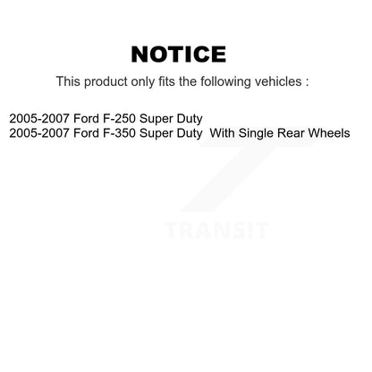 Semi-Metallic Disc Brake Pads Rear NWF-PRM1068 For Ford F-350 Super Duty F-250