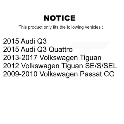 Semi-Metallic Disc Brake Pads Rear NWF-PRM1348 For Volkswagen Tiguan Audi Q3 CC