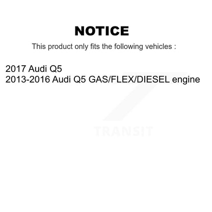 Semi-Metallic Disc Brake Pads Front NWF-PRM1663 For Audi Q5