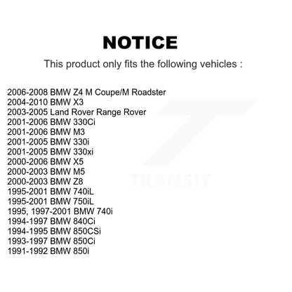 Semi-Metallic Disc Brake Pads Rear NWF-PRM683 For BMW X3 X5 330Ci Z4 M3 330i M5