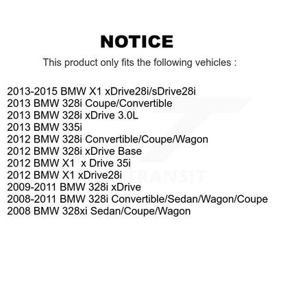 Semi-Metallic Disc Brake Pads Front NWF-PRM918A For BMW 328i xDrive X1 328xi