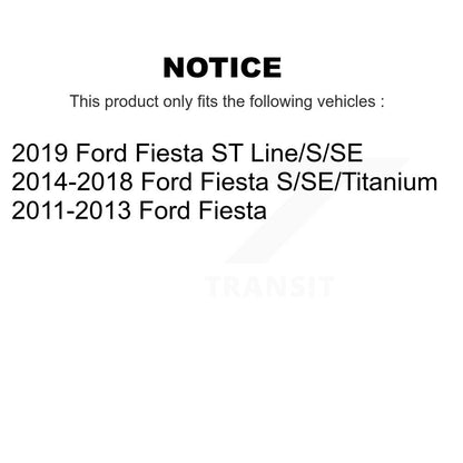 Ceramic Disc Brake Pads Front NWF-PTC1454 For Ford Fiesta