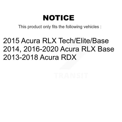 Ceramic Disc Brake Pads Front NWF-PTC1697 For Acura RDX RLX