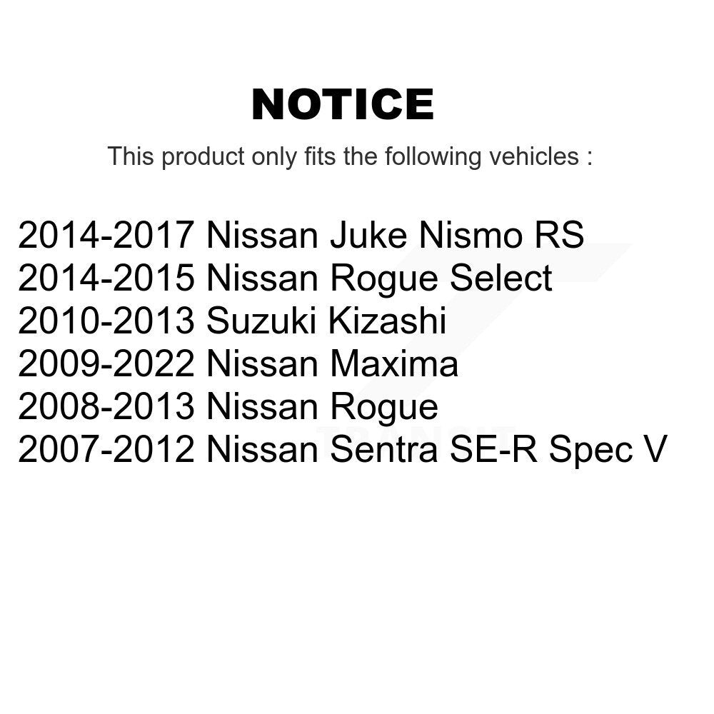Semi-Metallic Disc Brake Pads Front PPF-D1374 For Nissan Rogue Sentra Maxima