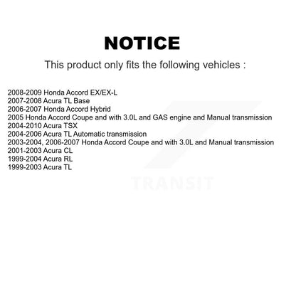 Semi-Metallic Disc Brake Pads Front PPF-D787 For Honda Accord Acura TL TSX CL RL