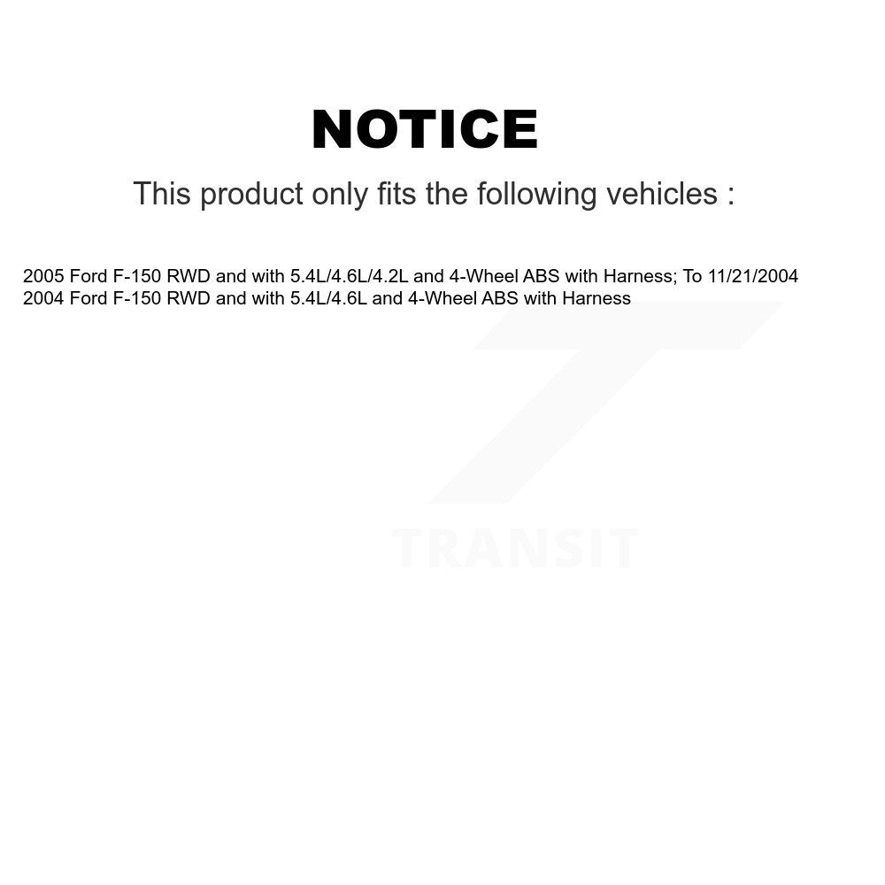 ABS Wheel Speed Sensor Front SEN-2ABS0564 For Ford F-150