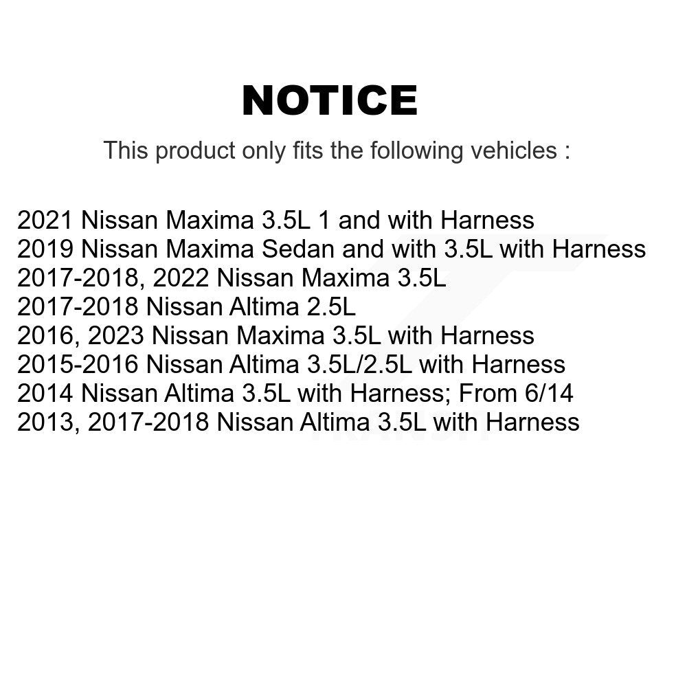 ABS Wheel Speed Sensor SEN-2ABS0913 For Nissan Altima Maxima