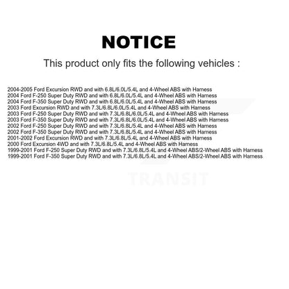 ABS Wheel Speed Sensor Front Left SEN-2ABS1150 For Ford F-350 Super Duty F-250