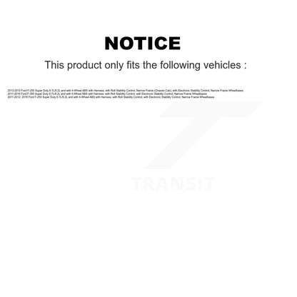 ABS Wheel Speed Sensor Rear Left SEN-2ABS2596 For Ford F-350 Super Duty F-250