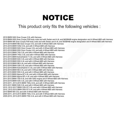 ABS Wheel Speed Sensor Front SEN-2ABS2614 For BMW M5 528i 650i 535i M6 Gran 750i