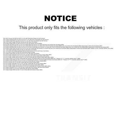 ABS Wheel Speed Sensor Rear Left SEN-2ABS2664 For Dodge Charger Chrysler 300