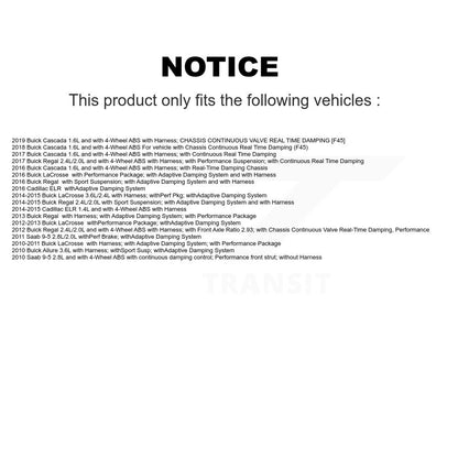 ABS Wheel Speed Sensor Front SEN-2ABS2674 For Buick LaCrosse Regal Cadillac ELR