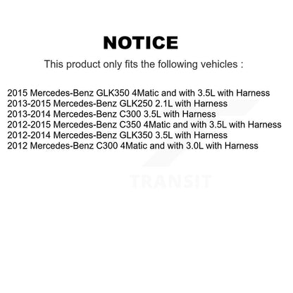 ABS Wheel Speed Sensor Front SEN-2ABS3185 For Mercedes-Benz C300 GLK250 GLK350
