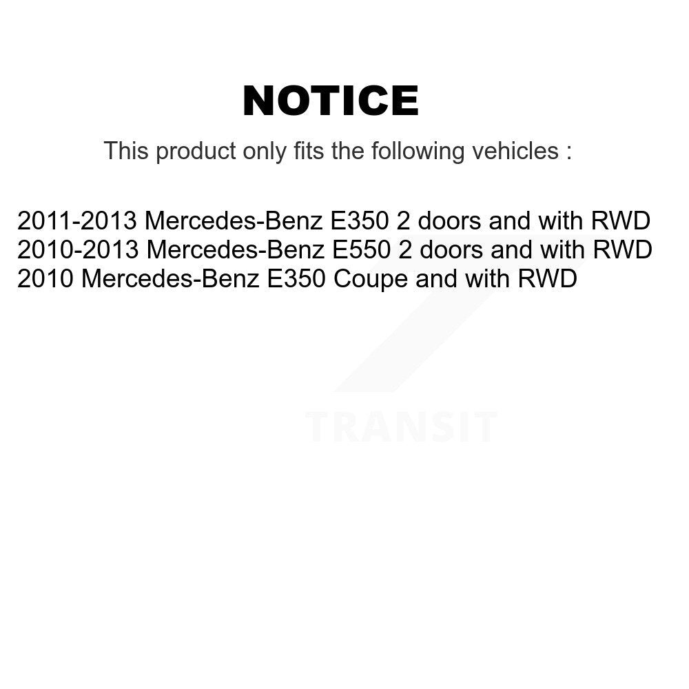 ABS Wheel Speed Sensor Front SEN-2ABS3188 For Mercedes-Benz E350 E550
