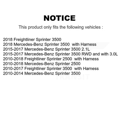ABS Wheel Speed Sensor Front SEN-2ABS3190 For Mercedes-Benz Sprinter 2500 3500