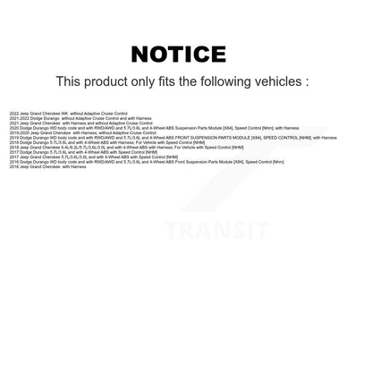 ABS Wheel Speed Sensor SEN-2ABS4223 For Jeep Grand Cherokee Dodge Durango WK