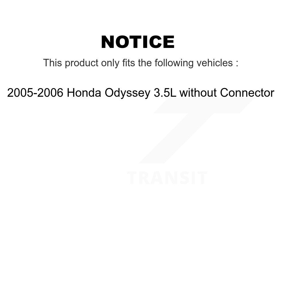 HVAC Blower Motor Resistor SEN-2BMR0017 For Honda Odyssey 3.5L without Connector