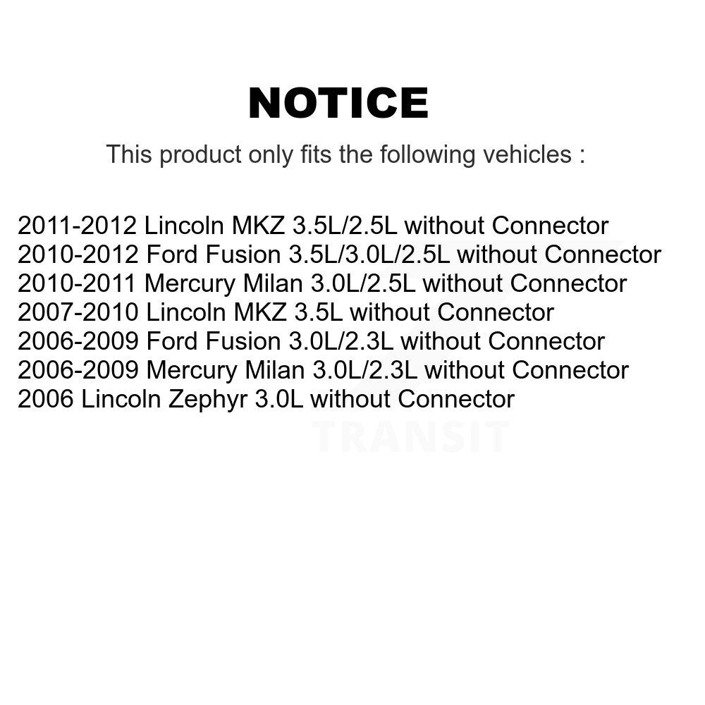HVAC Blower Motor Resistor SEN-2BMR0024 For Ford Fusion Lincoln MKZ Zephyr Milan