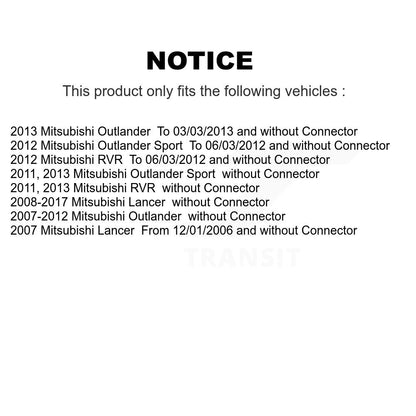 HVAC Blower Motor Resistor SEN-2BMR0032 For Mitsubishi Lancer Outlander RVR
