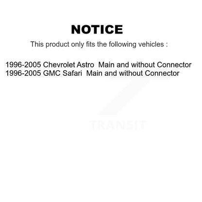 HVAC Blower Motor Resistor Front SEN-2BMR0039 For Chevrolet Astro GMC Safari