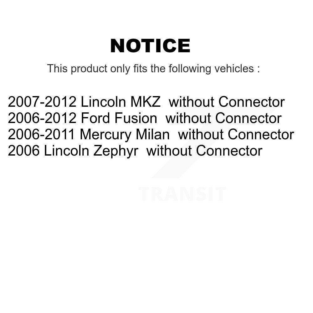 HVAC Blower Motor Resistor SEN-2BMR0378 For Ford Fusion Lincoln MKZ Zephyr Milan