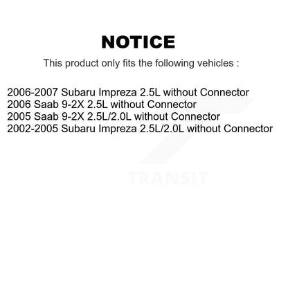HVAC Blower Motor Resistor SEN-2BMR0388 For Subaru Impreza Saab 9-2X