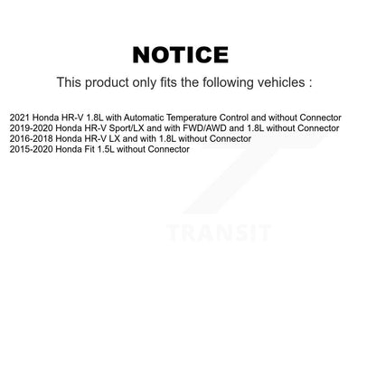 HVAC Blower Motor Resistor SEN-2BMR0446 For Honda HR-V Fit