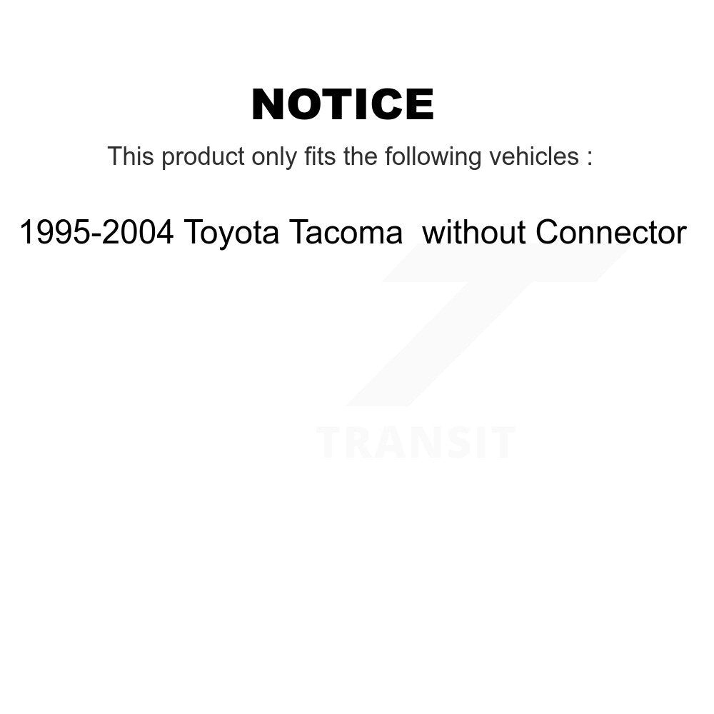 HVAC Blower Motor Resistor SEN-2BMR0496 For Toyota Tacoma without Connector