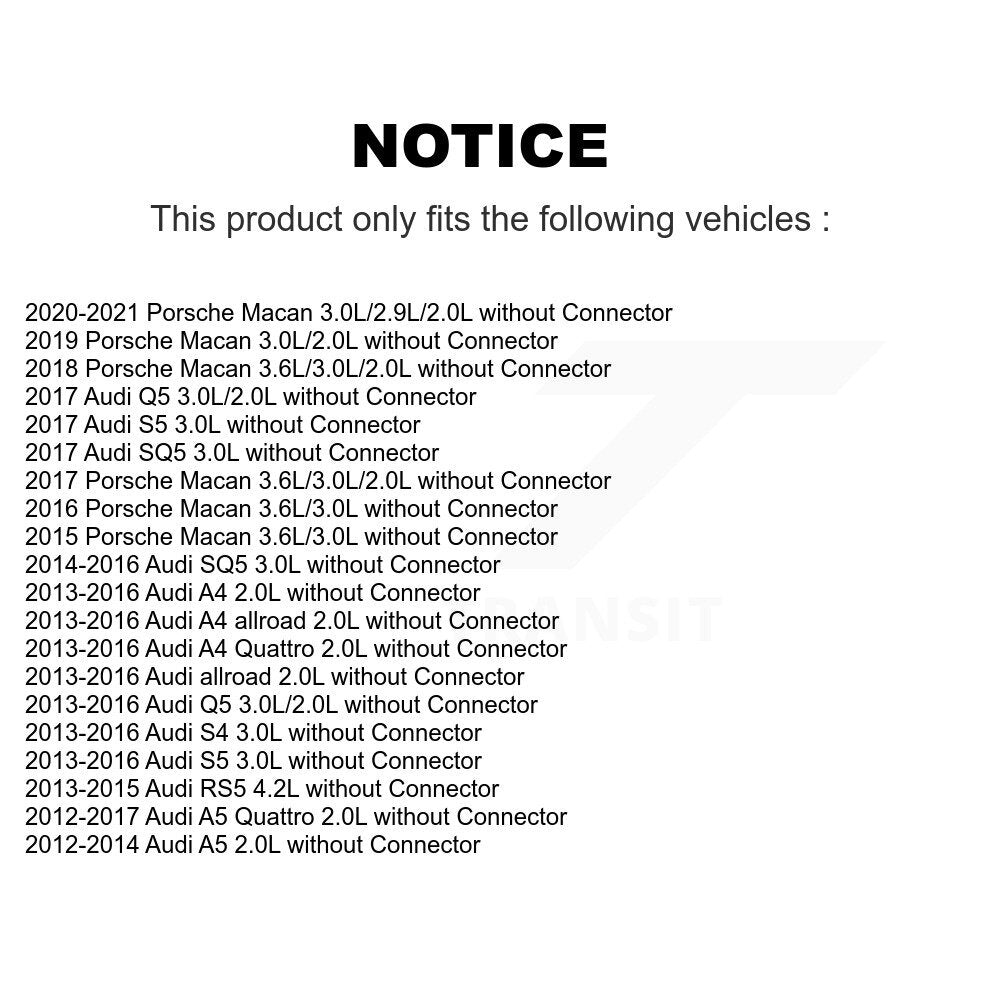 HVAC Blower Motor Resistor SEN-2BMR0542 For Audi Q5 Porsche Macan A4 Quattro A5