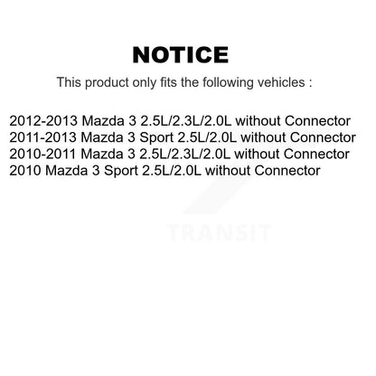 HVAC Blower Motor Resistor SEN-2BMR0592 For 2010-2013 Mazda 3 Sport