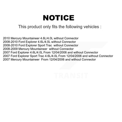 SEN-2BMR1013 For Ford Explorer Sport Trac Mercury Mountaineer
