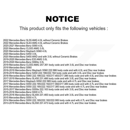 Brake Pads Wear Sensor SEN-2BWS0008 For Mercedes-Benz S550 S560 SL550 E53 AMG