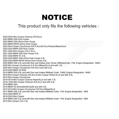 Brake Pads Wear Sensor Rear SEN-2BWS0030 For Mini Cooper BMW X1 Countryman X2